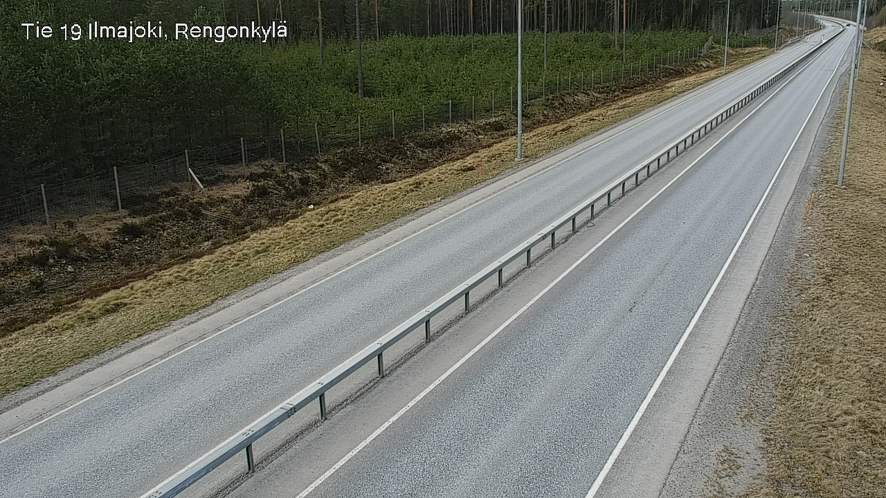 Weather Camera Image Road 19 Ilmajoki, Rengonkylä, Ilmajoki, Etelä-Pohjanmaa