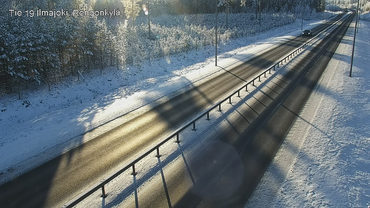 Weather Camera Image Road 19 Ilmajoki, Rengonkylä, Ilmajoki, Etelä-Pohjanmaa