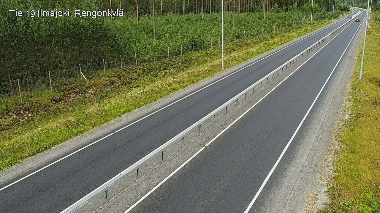 Weather Camera Image Road 19 Ilmajoki, Rengonkylä, Ilmajoki, Etelä-Pohjanmaa