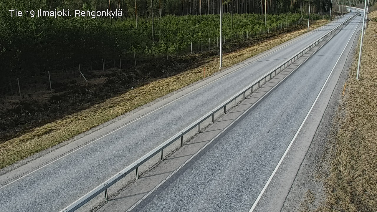 Weather Camera Image Road 19 Ilmajoki, Rengonkylä, Ilmajoki, Etelä-Pohjanmaa