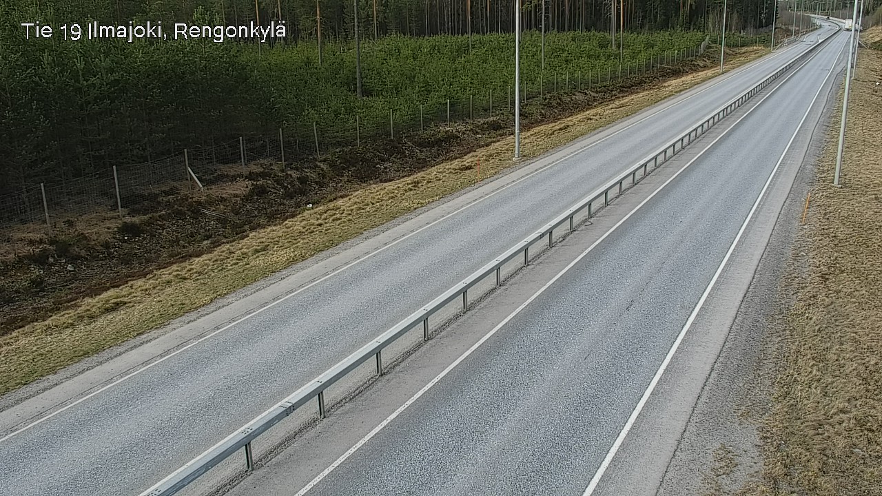 Weather Camera Image Road 19 Ilmajoki, Rengonkylä, Ilmajoki, Etelä-Pohjanmaa