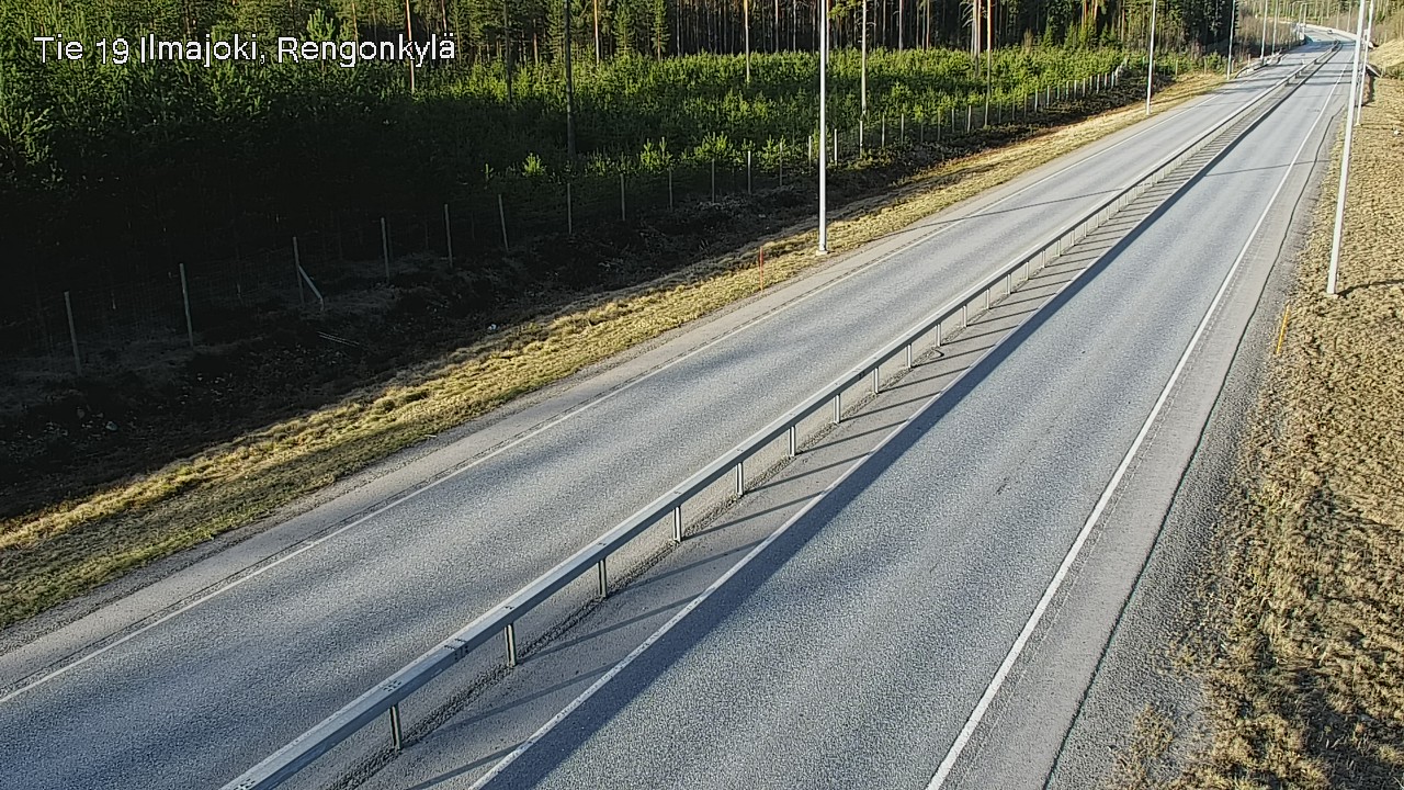 Weather Camera Image Road 19 Ilmajoki, Rengonkylä, Ilmajoki, Etelä-Pohjanmaa