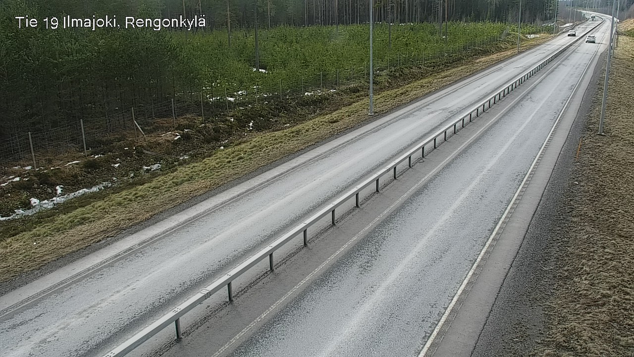 Weather Camera Image Road 19 Ilmajoki, Rengonkylä, Ilmajoki, Etelä-Pohjanmaa