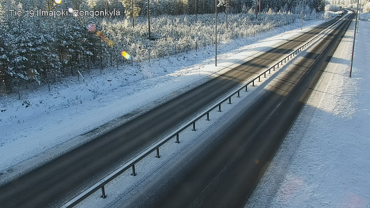 Weather Camera Image Road 19 Ilmajoki, Rengonkylä, Ilmajoki, Etelä-Pohjanmaa