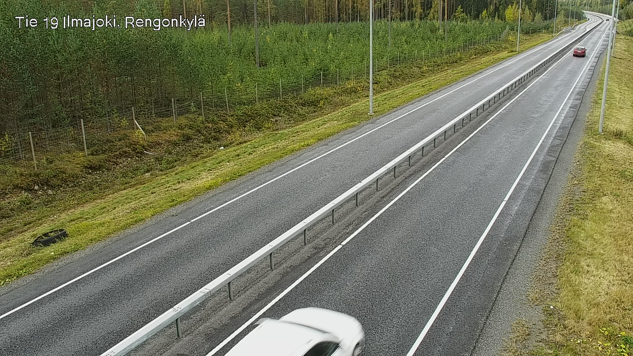 Weather Camera Image Road 19 Ilmajoki, Rengonkylä, Ilmajoki, Etelä-Pohjanmaa