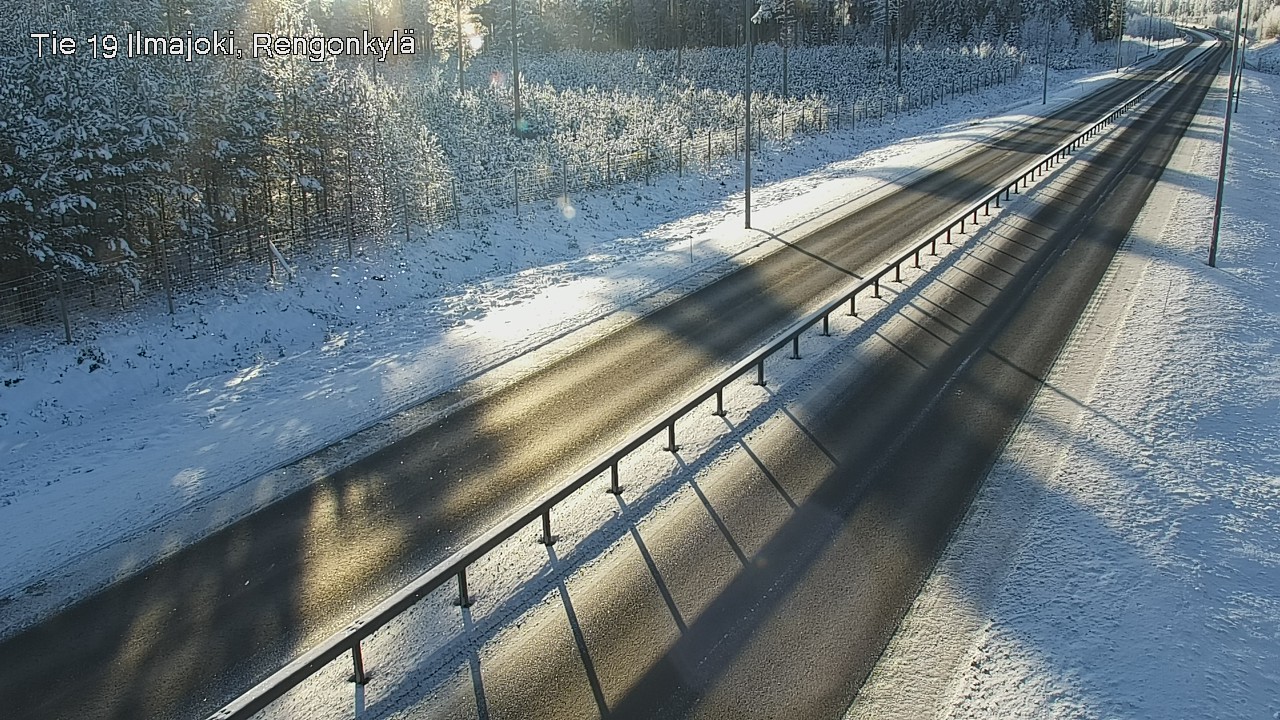 Weather Camera Image Road 19 Ilmajoki, Rengonkylä, Ilmajoki, Etelä-Pohjanmaa