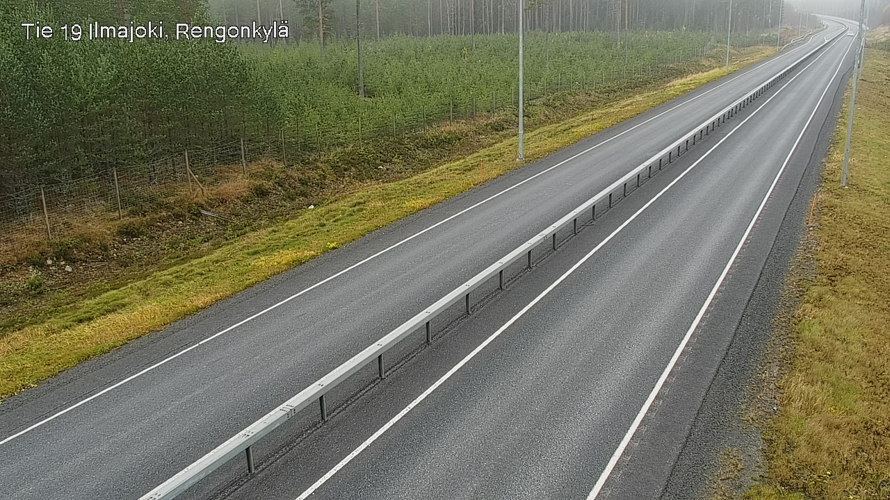 Weather Camera Image Road 19 Ilmajoki, Rengonkylä, Ilmajoki, Etelä-Pohjanmaa