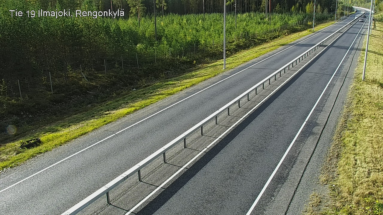 Weather Camera Image Road 19 Ilmajoki, Rengonkylä, Ilmajoki, Etelä-Pohjanmaa