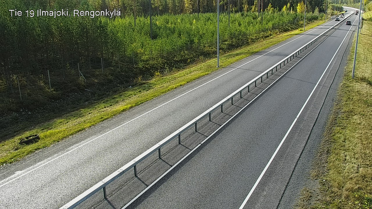 Weather Camera Image Road 19 Ilmajoki, Rengonkylä, Ilmajoki, Etelä-Pohjanmaa