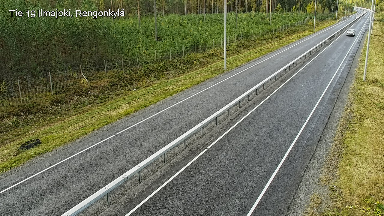 Weather Camera Image Road 19 Ilmajoki, Rengonkylä, Ilmajoki, Etelä-Pohjanmaa