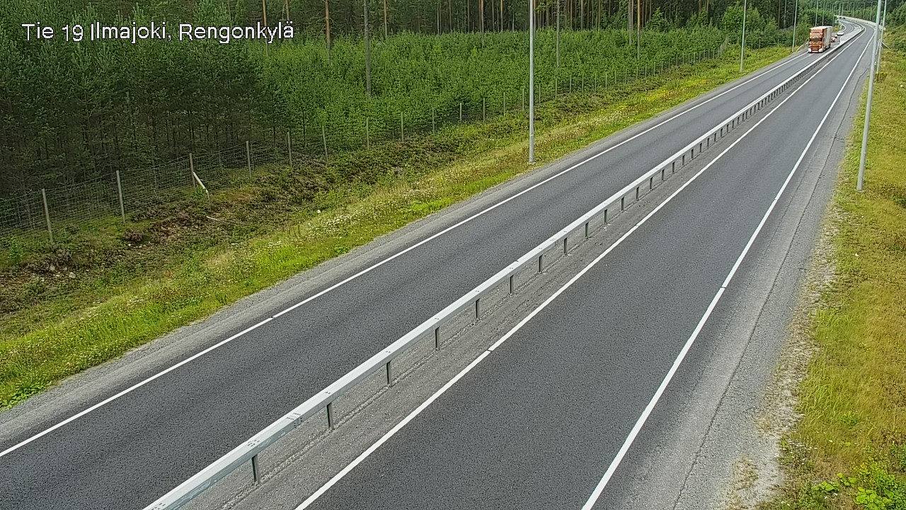 Weather Camera Image Road 19 Ilmajoki, Rengonkylä, Ilmajoki, Etelä-Pohjanmaa