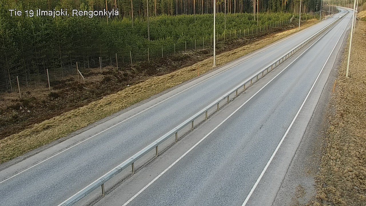 Weather Camera Image Road 19 Ilmajoki, Rengonkylä, Ilmajoki, Etelä-Pohjanmaa