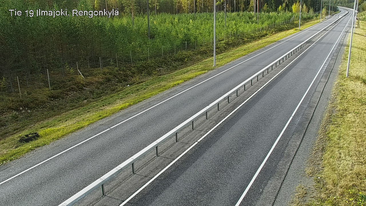 Weather Camera Image Road 19 Ilmajoki, Rengonkylä, Ilmajoki, Etelä-Pohjanmaa