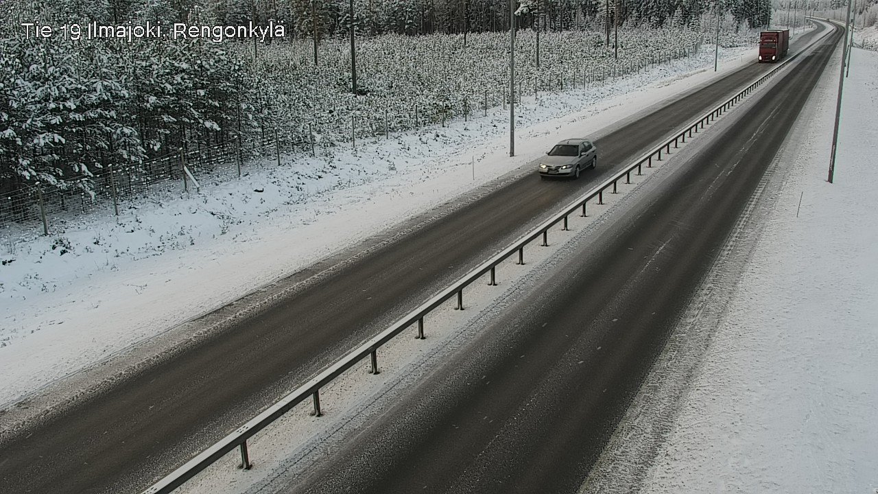 Weather Camera Image Road 19 Ilmajoki, Rengonkylä, Ilmajoki, Etelä-Pohjanmaa