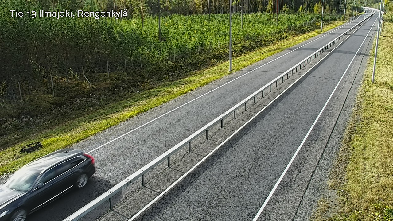 Weather Camera Image Road 19 Ilmajoki, Rengonkylä, Ilmajoki, Etelä-Pohjanmaa