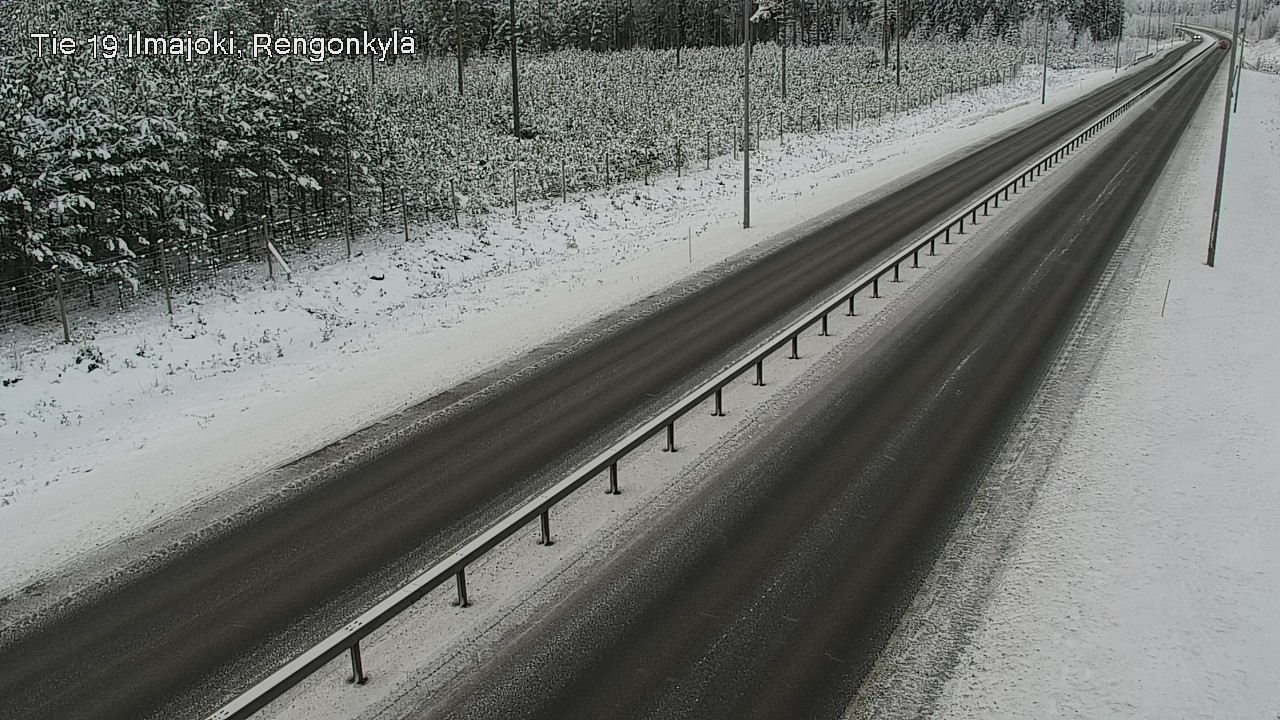 Weather Camera Image Road 19 Ilmajoki, Rengonkylä, Ilmajoki, Etelä-Pohjanmaa