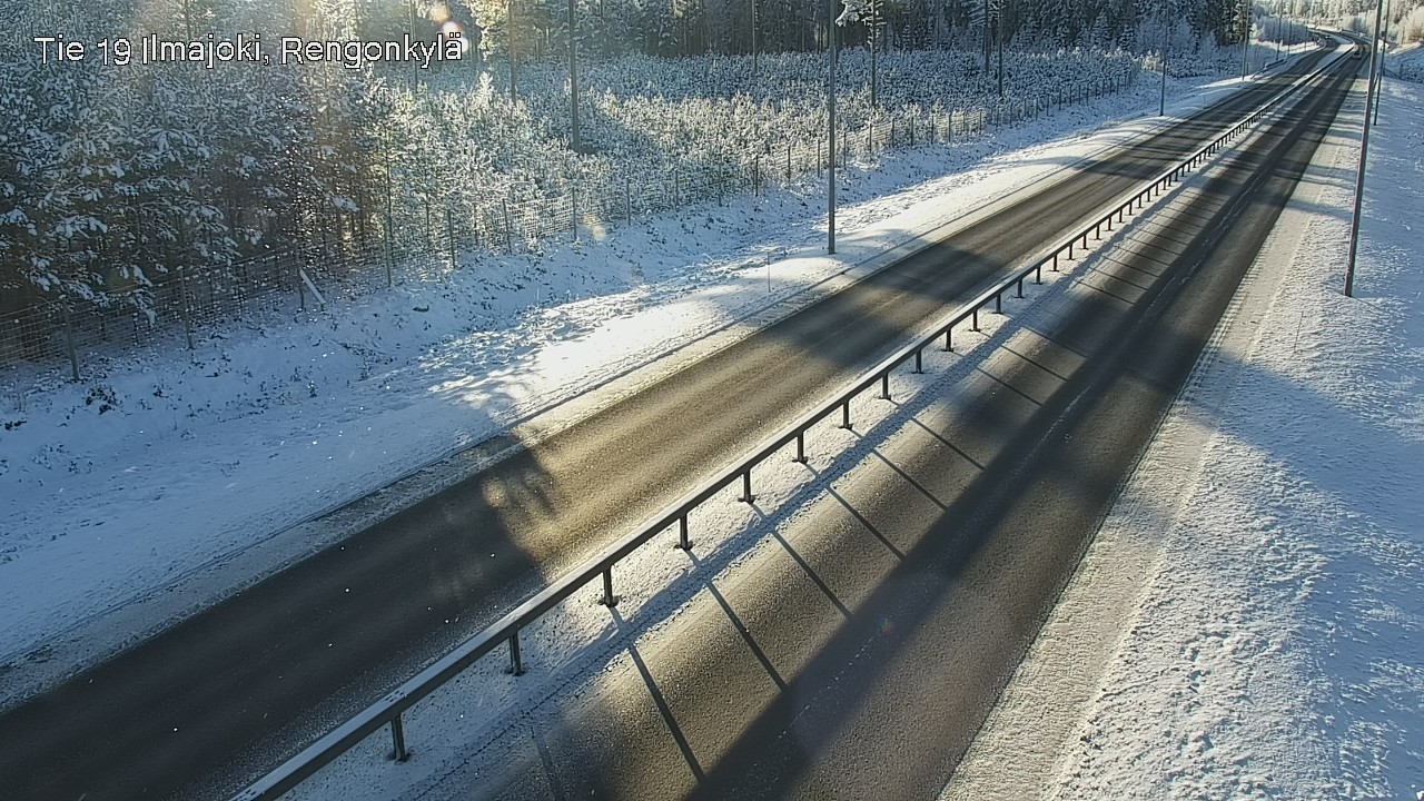 Weather Camera Image Road 19 Ilmajoki, Rengonkylä, Ilmajoki, Etelä-Pohjanmaa