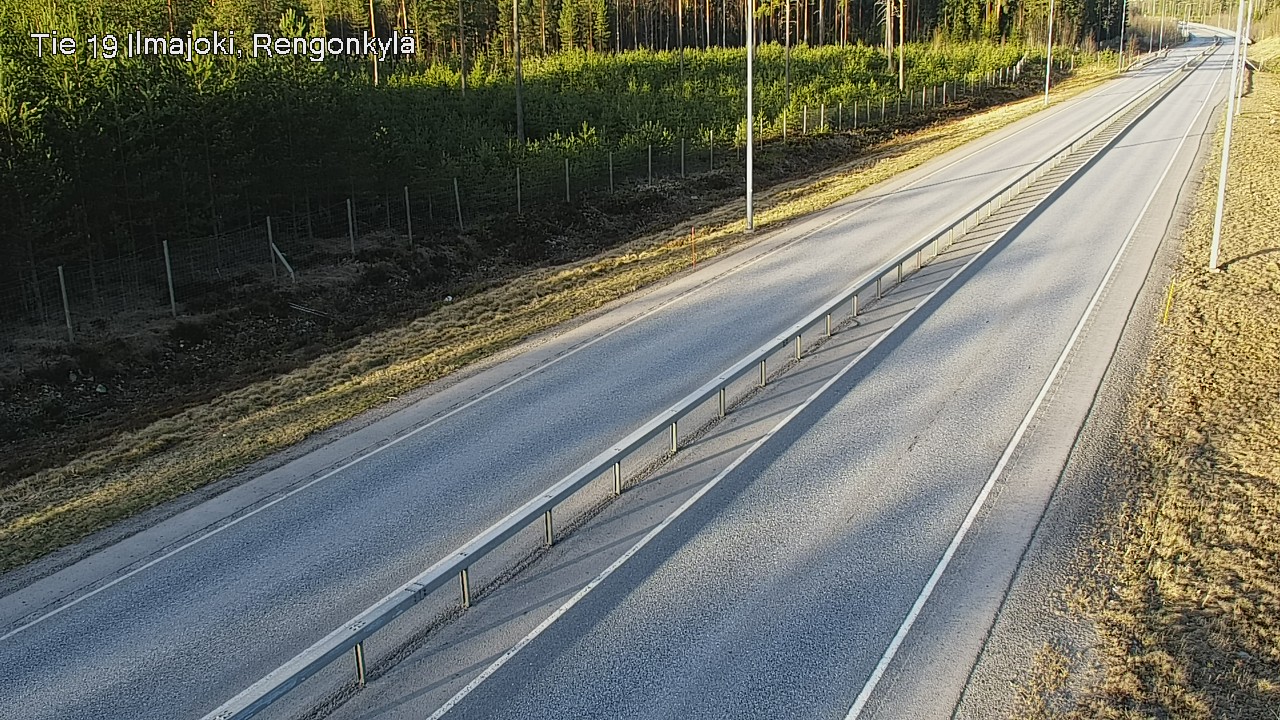 Weather Camera Image Road 19 Ilmajoki, Rengonkylä, Ilmajoki, Etelä-Pohjanmaa