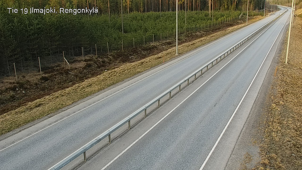 Weather Camera Image Road 19 Ilmajoki, Rengonkylä, Ilmajoki, Etelä-Pohjanmaa