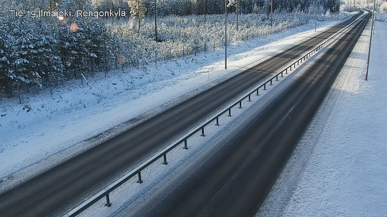 Weather Camera Image Road 19 Ilmajoki, Rengonkylä, Ilmajoki, Etelä-Pohjanmaa