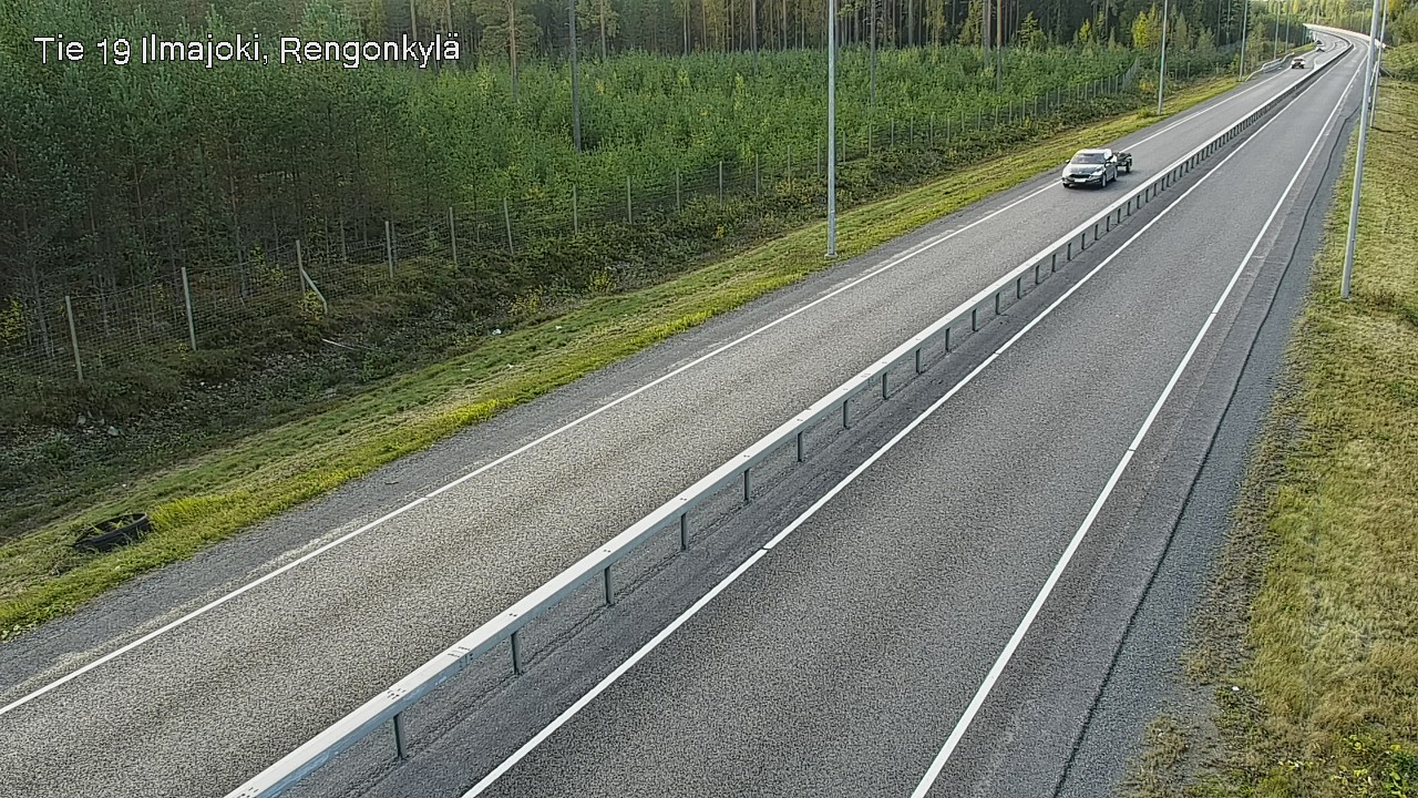 Weather Camera Image Road 19 Ilmajoki, Rengonkylä, Ilmajoki, Etelä-Pohjanmaa