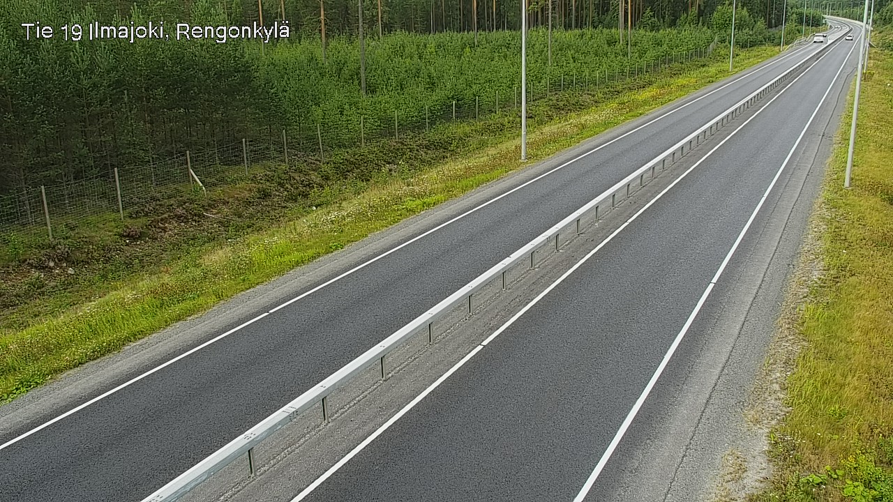Weather Camera Image Road 19 Ilmajoki, Rengonkylä, Ilmajoki, Etelä-Pohjanmaa