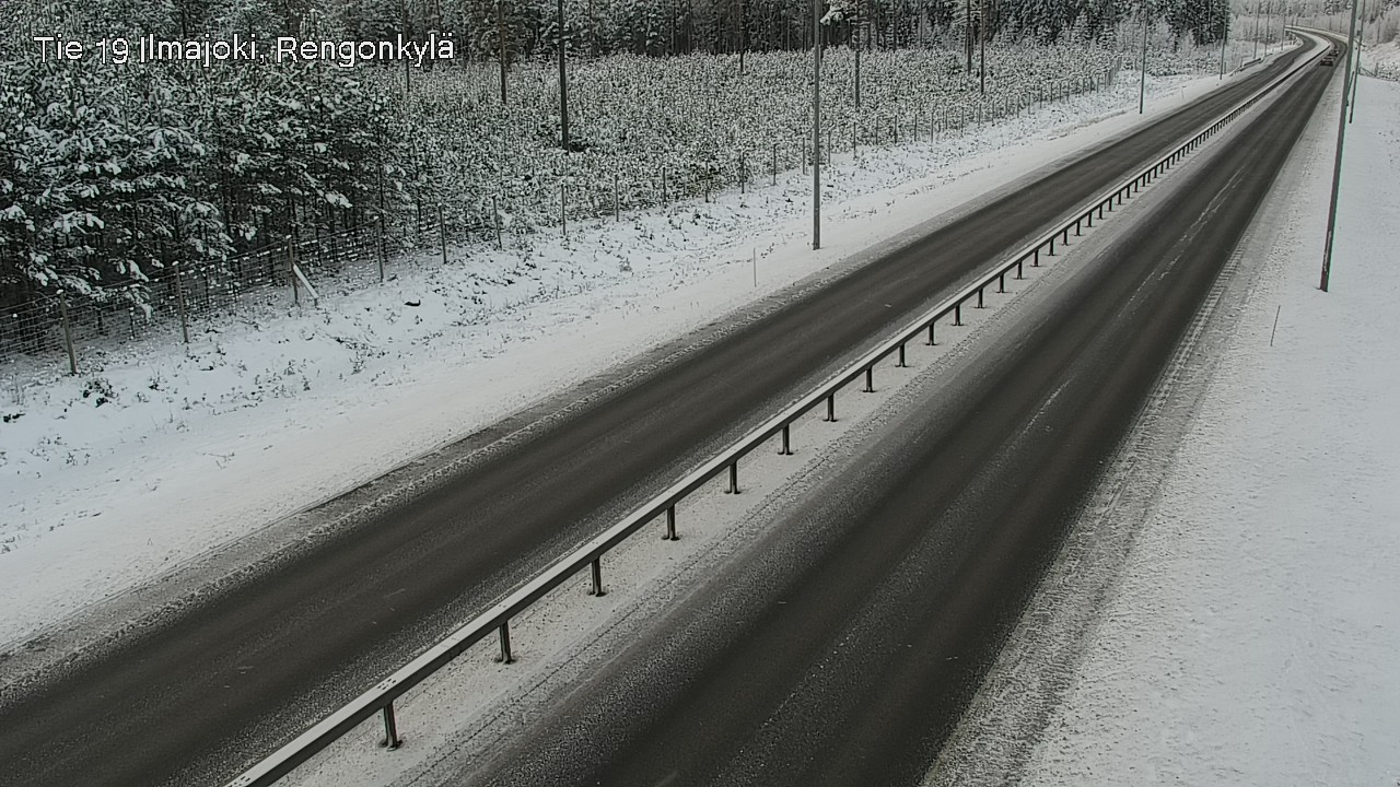 Weather Camera Image Road 19 Ilmajoki, Rengonkylä, Ilmajoki, Etelä-Pohjanmaa