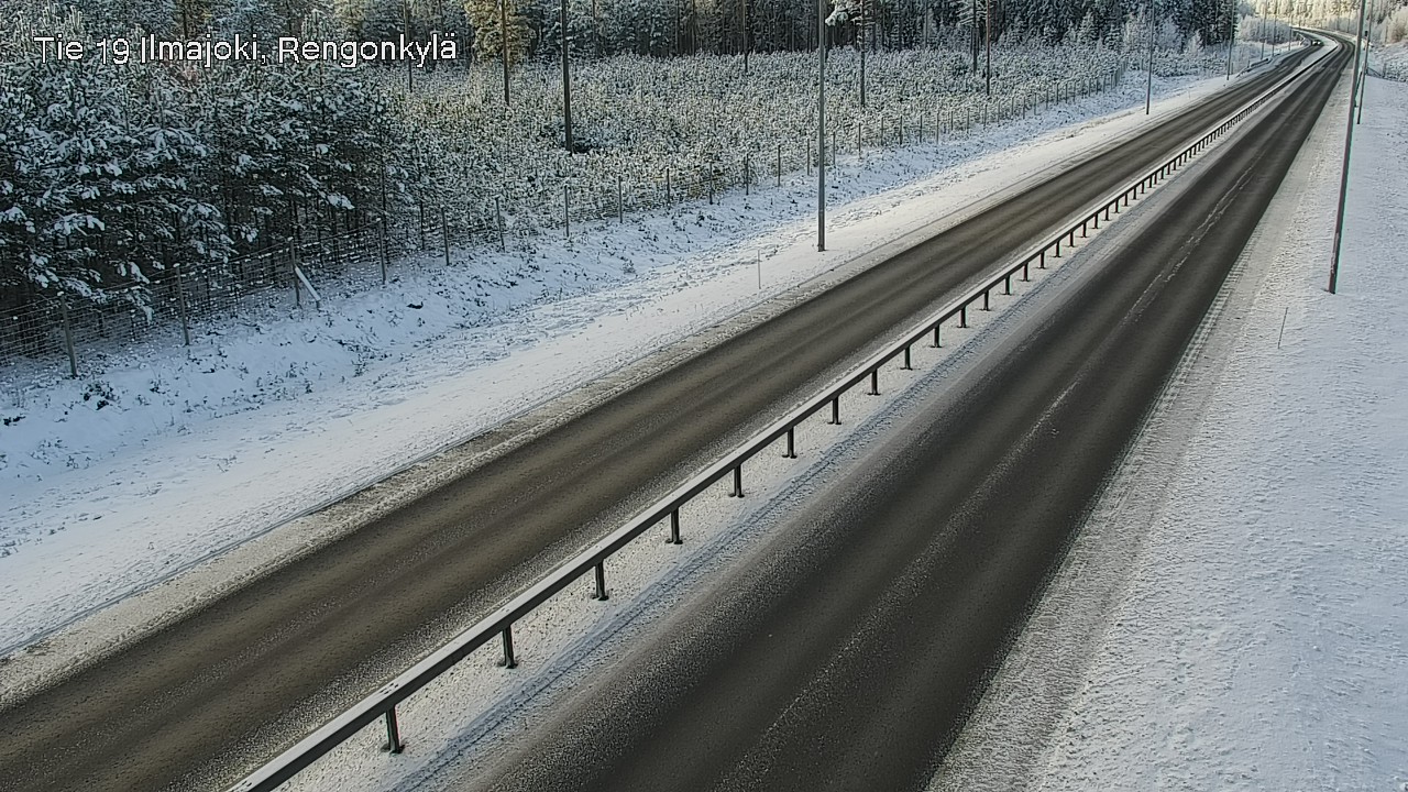 Weather Camera Image Road 19 Ilmajoki, Rengonkylä, Ilmajoki, Etelä-Pohjanmaa