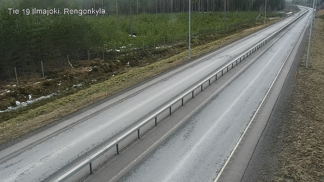 Weather Camera Image Road 19 Ilmajoki, Rengonkylä, Ilmajoki, Etelä-Pohjanmaa