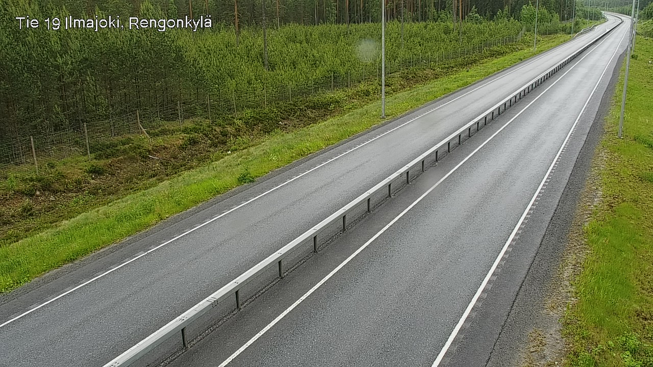 Weather Camera Image Road 19 Ilmajoki, Rengonkylä, Ilmajoki, Etelä-Pohjanmaa