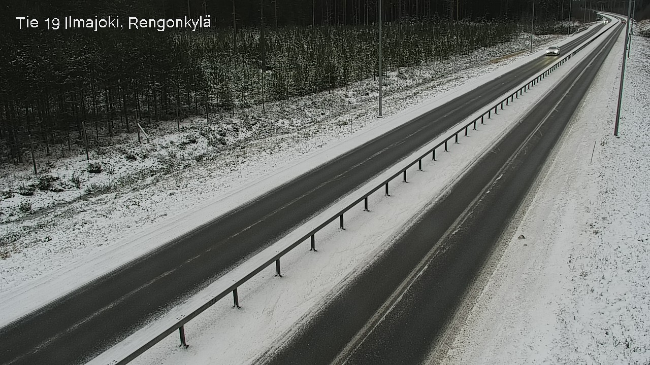 Weather Camera Image Väg 19 Ilmola, Rengonkylä, Ilmajoki, Etelä-Pohjanmaa