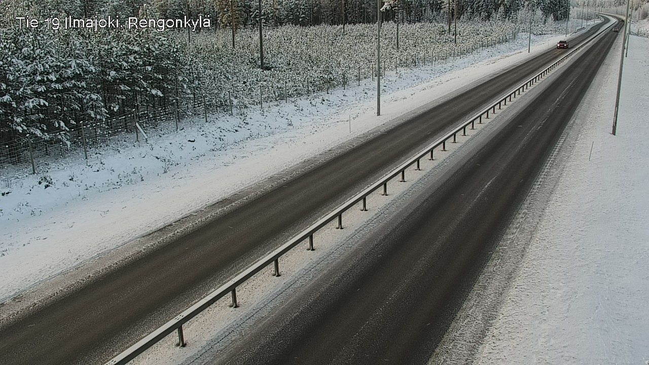 Weather Camera Image Road 19 Ilmajoki, Rengonkylä, Ilmajoki, Etelä-Pohjanmaa
