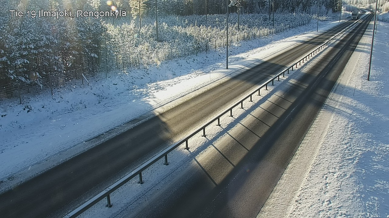 Weather Camera Image Road 19 Ilmajoki, Rengonkylä, Ilmajoki, Etelä-Pohjanmaa