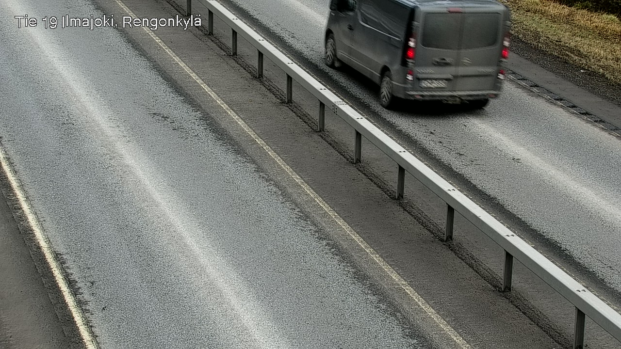 Weather Camera Image Väg 19 Ilmola, Rengonkylä, Ilmajoki, Etelä-Pohjanmaa