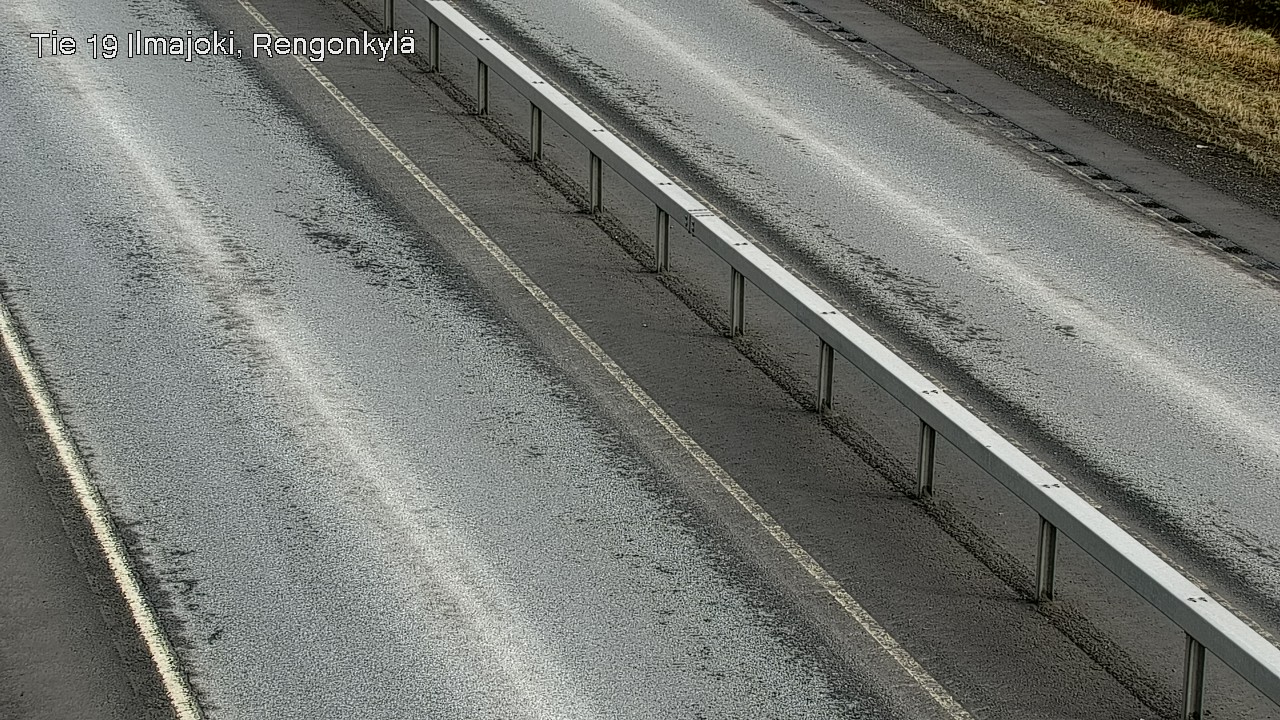 Weather Camera Image Väg 19 Ilmola, Rengonkylä, Ilmajoki, Etelä-Pohjanmaa