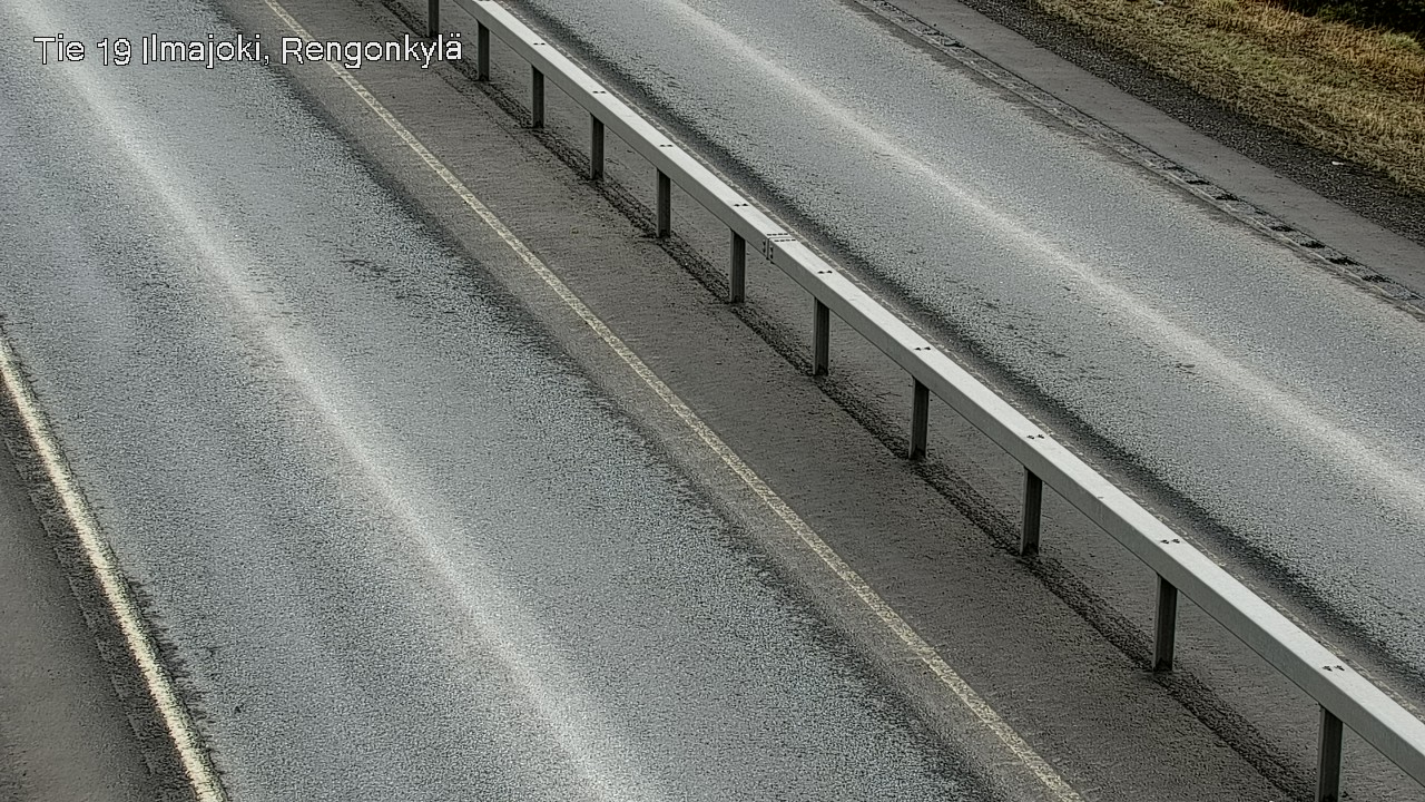 Weather Camera Image Väg 19 Ilmola, Rengonkylä, Ilmajoki, Etelä-Pohjanmaa