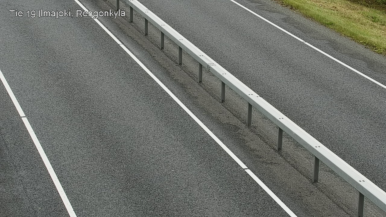 Weather Camera Image Road 19 Ilmajoki, Rengonkylä, Ilmajoki, Etelä-Pohjanmaa