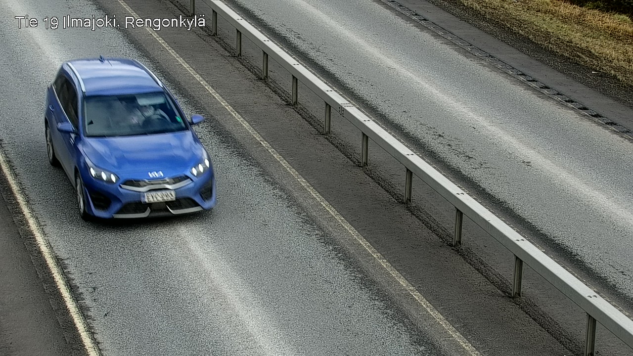 Weather Camera Image Väg 19 Ilmola, Rengonkylä, Ilmajoki, Etelä-Pohjanmaa