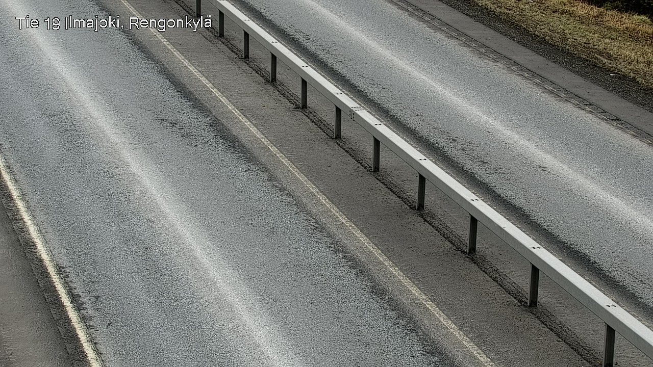 Weather Camera Image Väg 19 Ilmola, Rengonkylä, Ilmajoki, Etelä-Pohjanmaa
