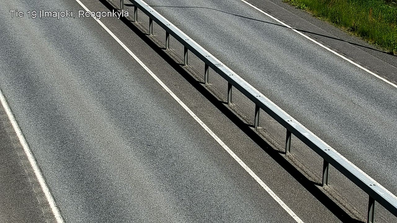 Weather Camera Image Väg 19 Ilmola, Rengonkylä, Ilmajoki, Etelä-Pohjanmaa