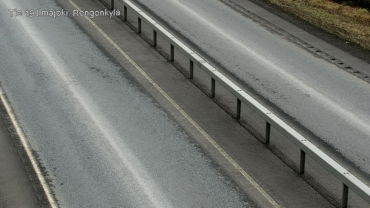 Weather Camera Image Väg 19 Ilmola, Rengonkylä, Ilmajoki, Etelä-Pohjanmaa