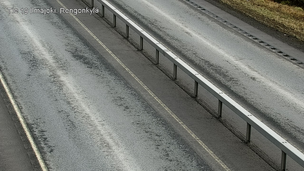 Weather Camera Image Väg 19 Ilmola, Rengonkylä, Ilmajoki, Etelä-Pohjanmaa