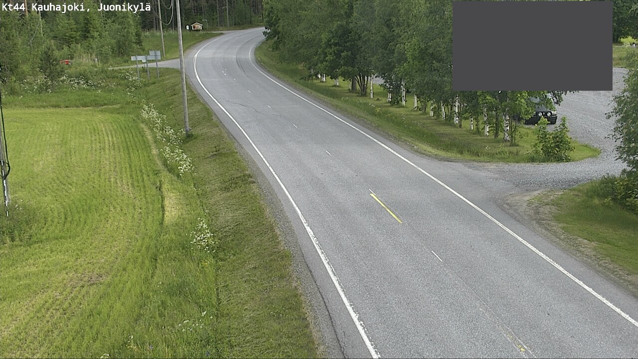 Weather Camera Image Road 44 Kauhajoki, Juonikylä,, Kauhajoki, Etelä-Pohjanmaa