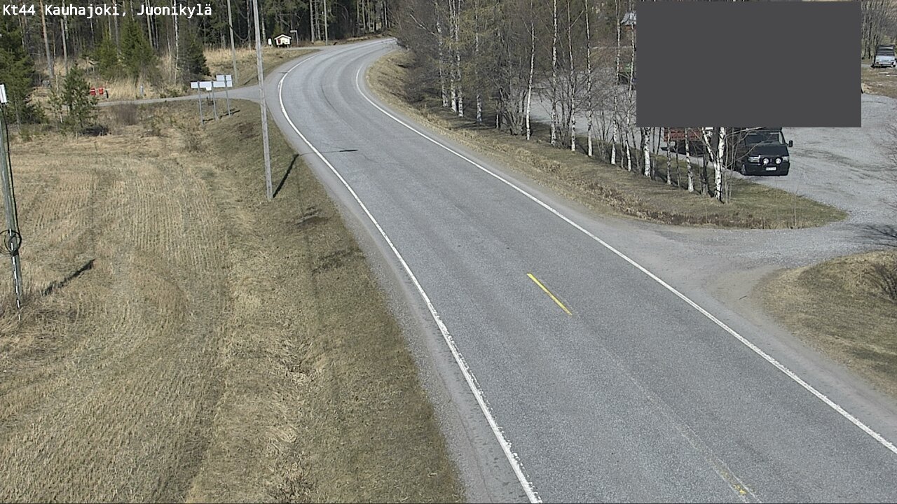 Weather Camera Image Road 44 Kauhajoki, Juonikylä,, Kauhajoki, Etelä-Pohjanmaa