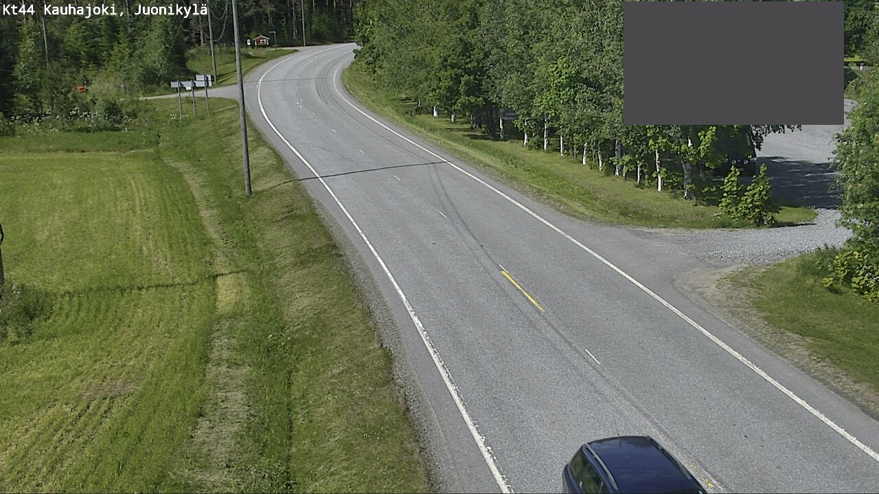 Weather Camera Image Road 44 Kauhajoki, Juonikylä,, Kauhajoki, Etelä-Pohjanmaa