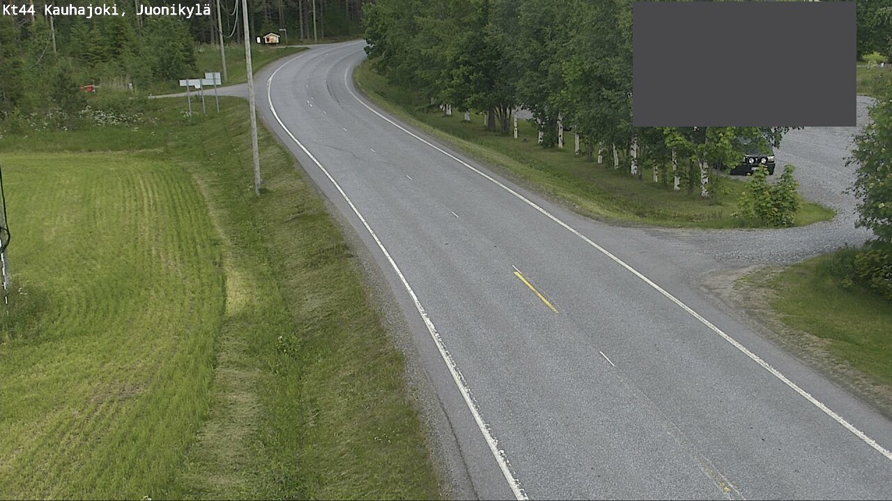 Weather Camera Image Road 44 Kauhajoki, Juonikylä,, Kauhajoki, Etelä-Pohjanmaa
