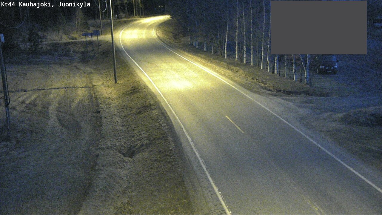 Weather Camera Image Road 44 Kauhajoki, Juonikylä,, Kauhajoki, Etelä-Pohjanmaa