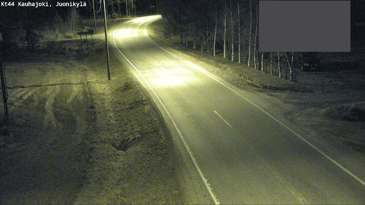 Weather Camera Image Road 44 Kauhajoki, Juonikylä,, Kauhajoki, Etelä-Pohjanmaa