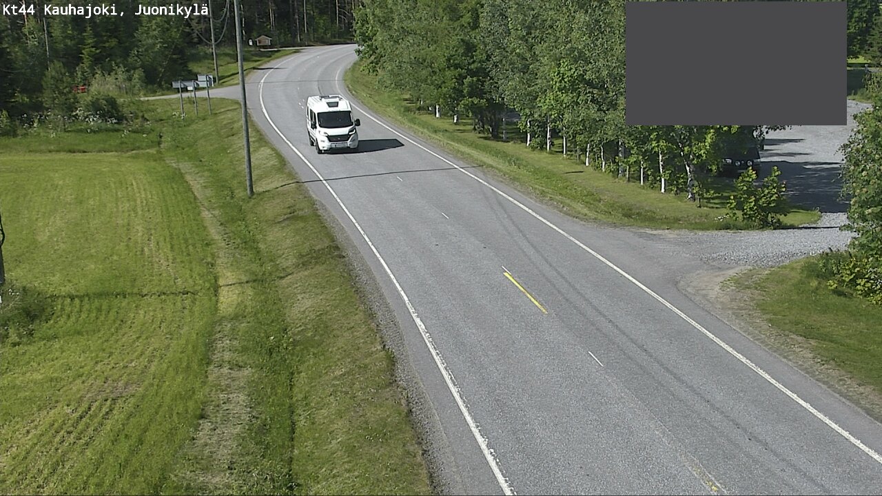 Weather Camera Image Road 44 Kauhajoki, Juonikylä,, Kauhajoki, Etelä-Pohjanmaa