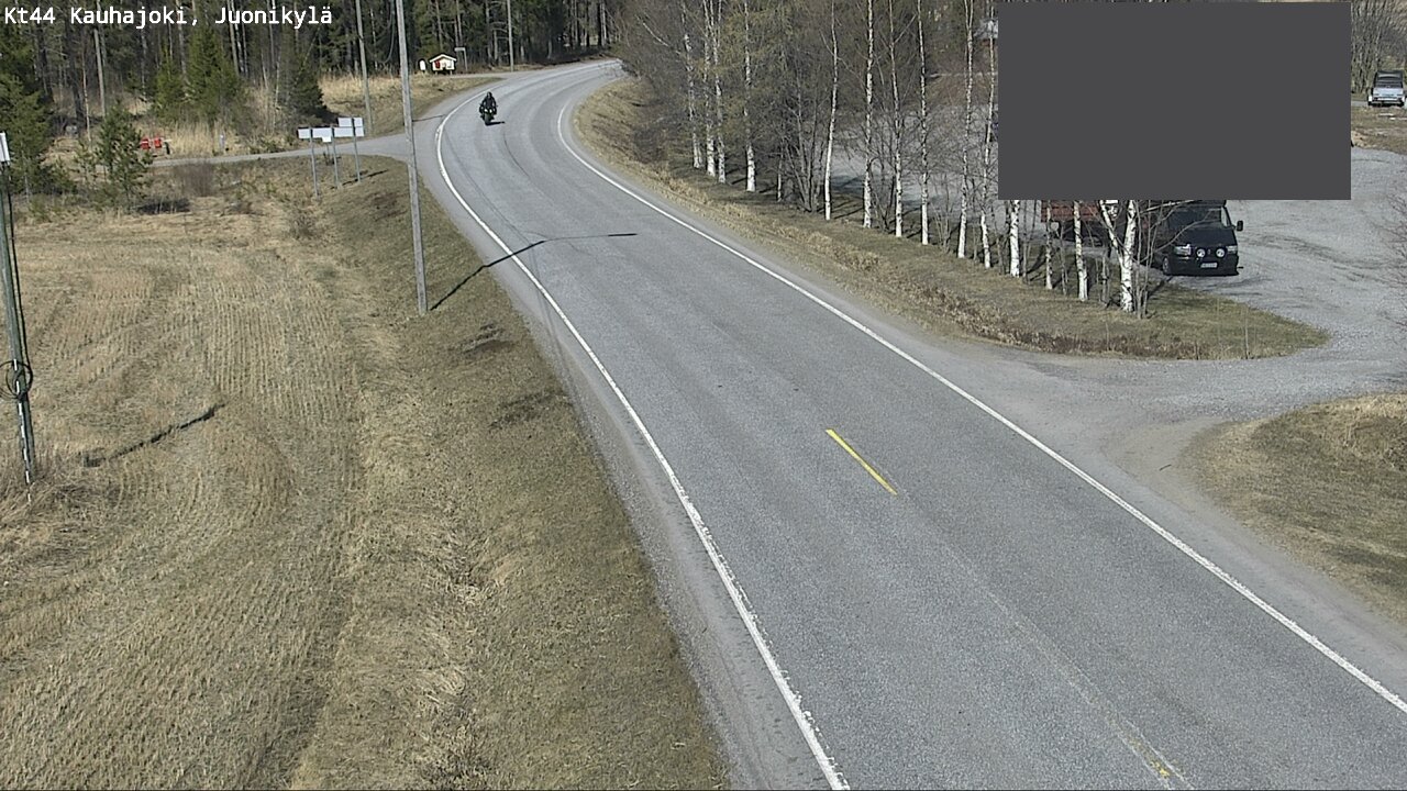 Weather Camera Image Road 44 Kauhajoki, Juonikylä,, Kauhajoki, Etelä-Pohjanmaa